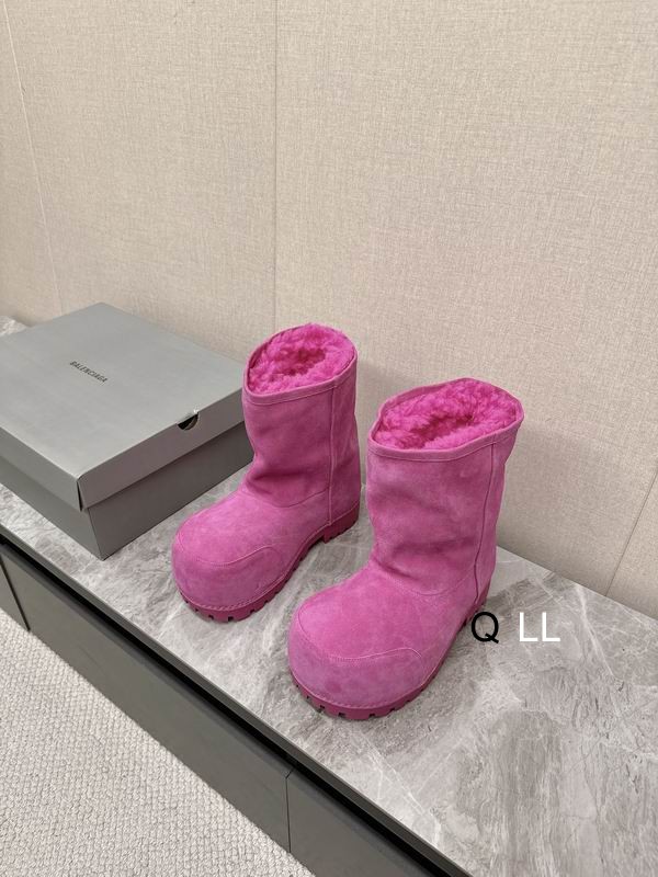 Balenciaga Alaska Low Boot Pink