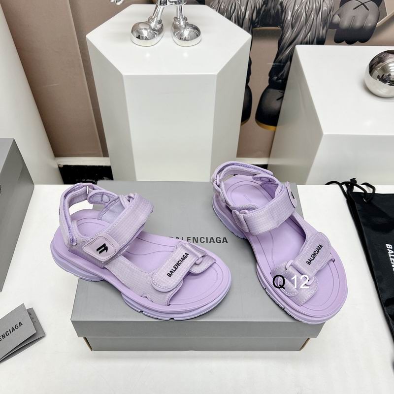 Balenciaga Tourist Sandal Purple