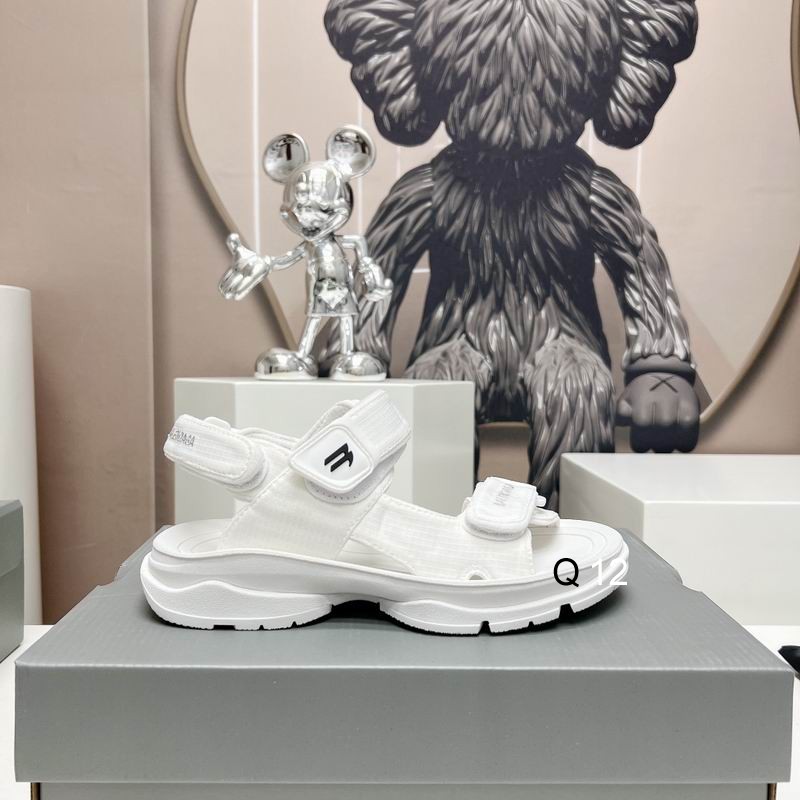 Balenciaga Tourist Sandal White