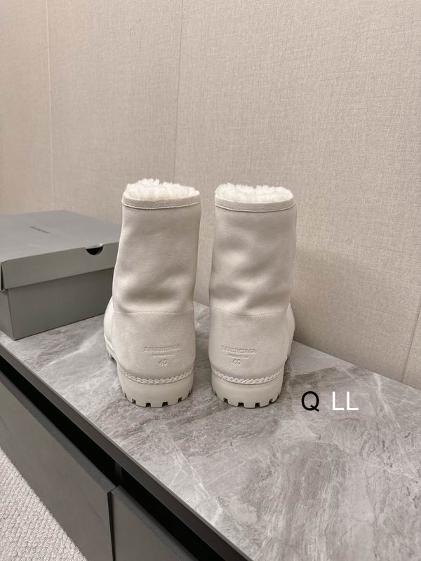 Balenciaga Alaska Low Boot White