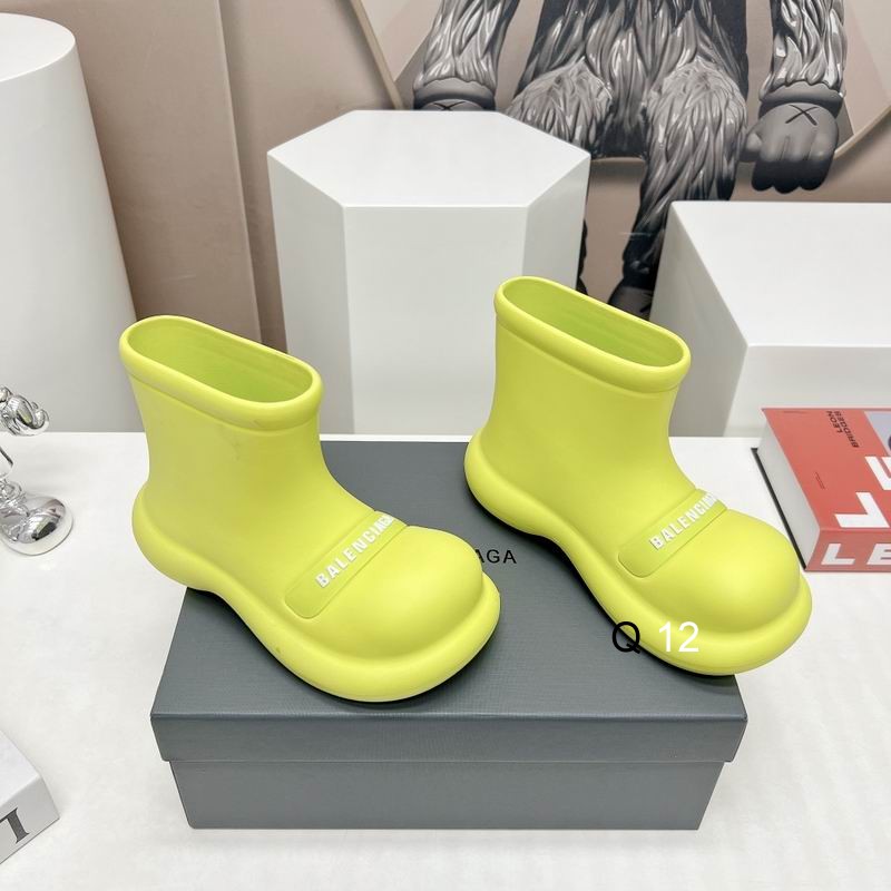 Balenciaga ankle boots replica yellow