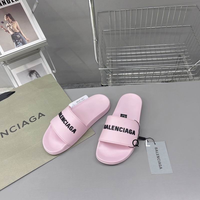 Balenciaga Political Campaign Logo Slides Pink