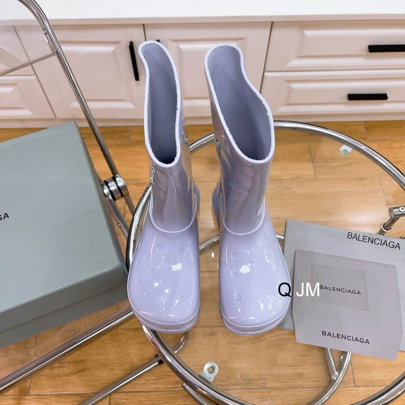 Balenciaga x Crocs Boot Purple