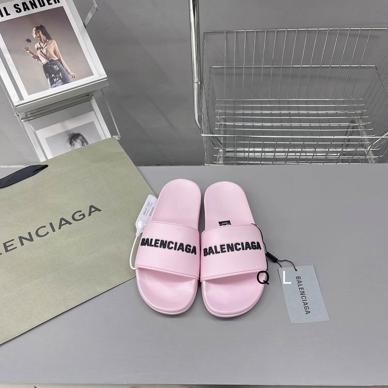 Balenciaga Political Campaign Logo Slides Pink