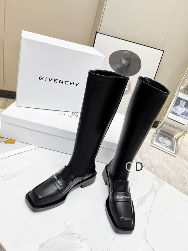 Balenciaga Maison Margiela Tabi County Knee Boots