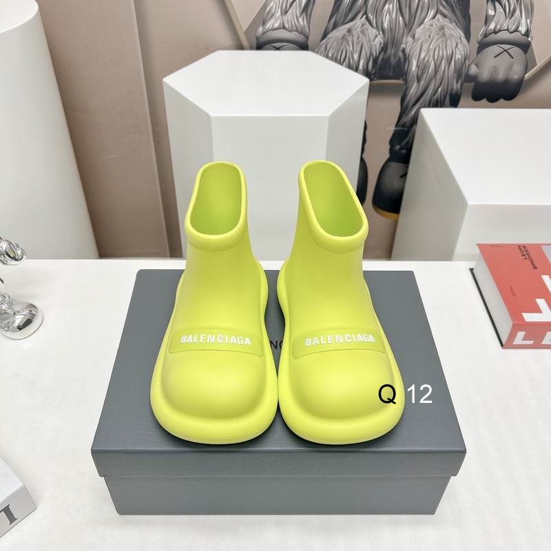 Balenciaga ankle boots replica yellow