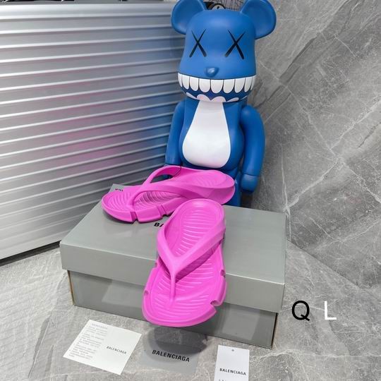 Balenciaga Mold Thong Sandal 'Dark Pink'