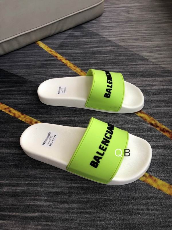 Balenciaga Pool Slide Fluo Yellow White