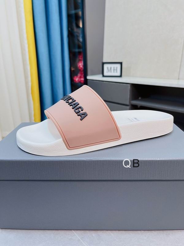 Balenciaga Pool Slide Fluo Pink White