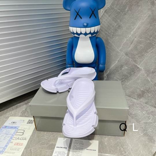 Balenciaga Mold Thong Sandal 'White'