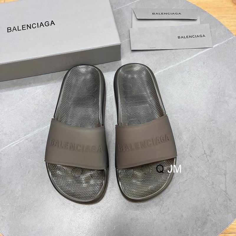 Balenciaga Pool Slides Black