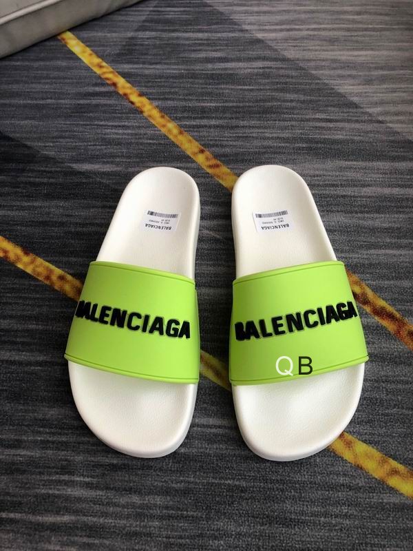 Balenciaga Pool Slide Fluo Yellow White