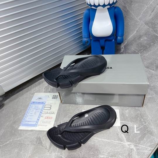 Balenciaga Mold Thong Sandal 'Black'
