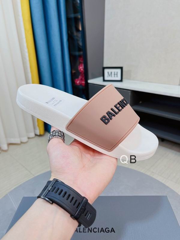 Balenciaga Pool Slide Fluo Pink White