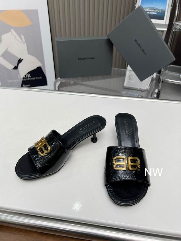 Balenciaga - Groupie BB croc-effect leather sandals