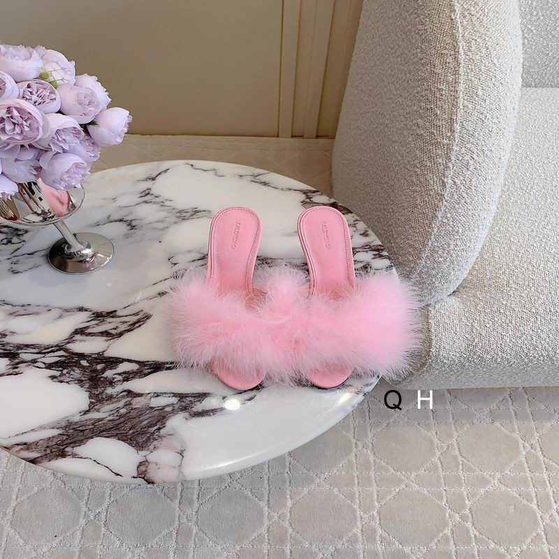 Balenciaga BOUDOIR 70MM sandals Pink