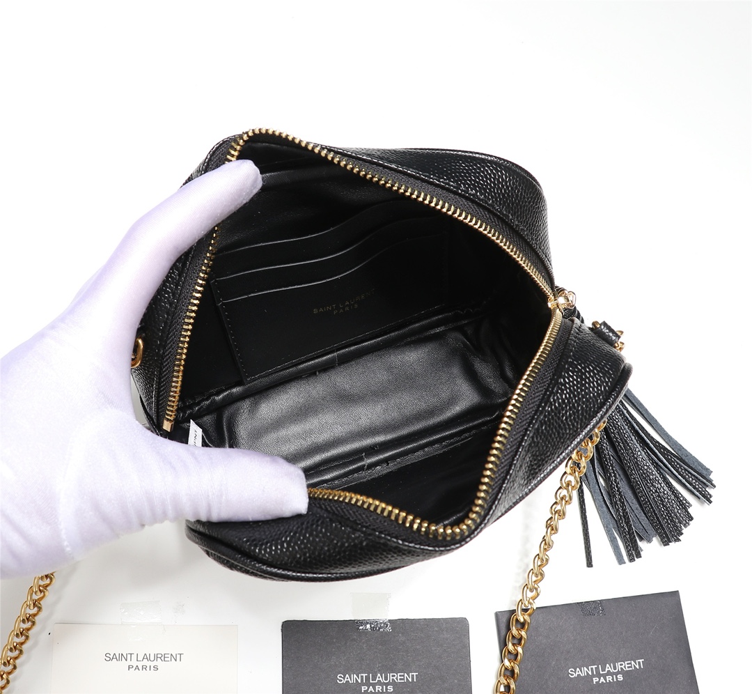 YSL LOU MINI BAG 585040 (3) 18×10×5cm
