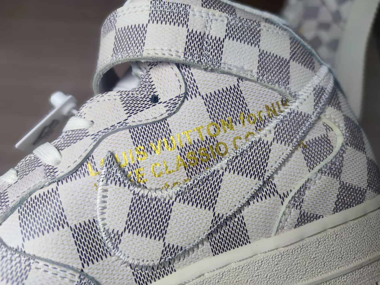 LV x Air Force 1 High Graffiti