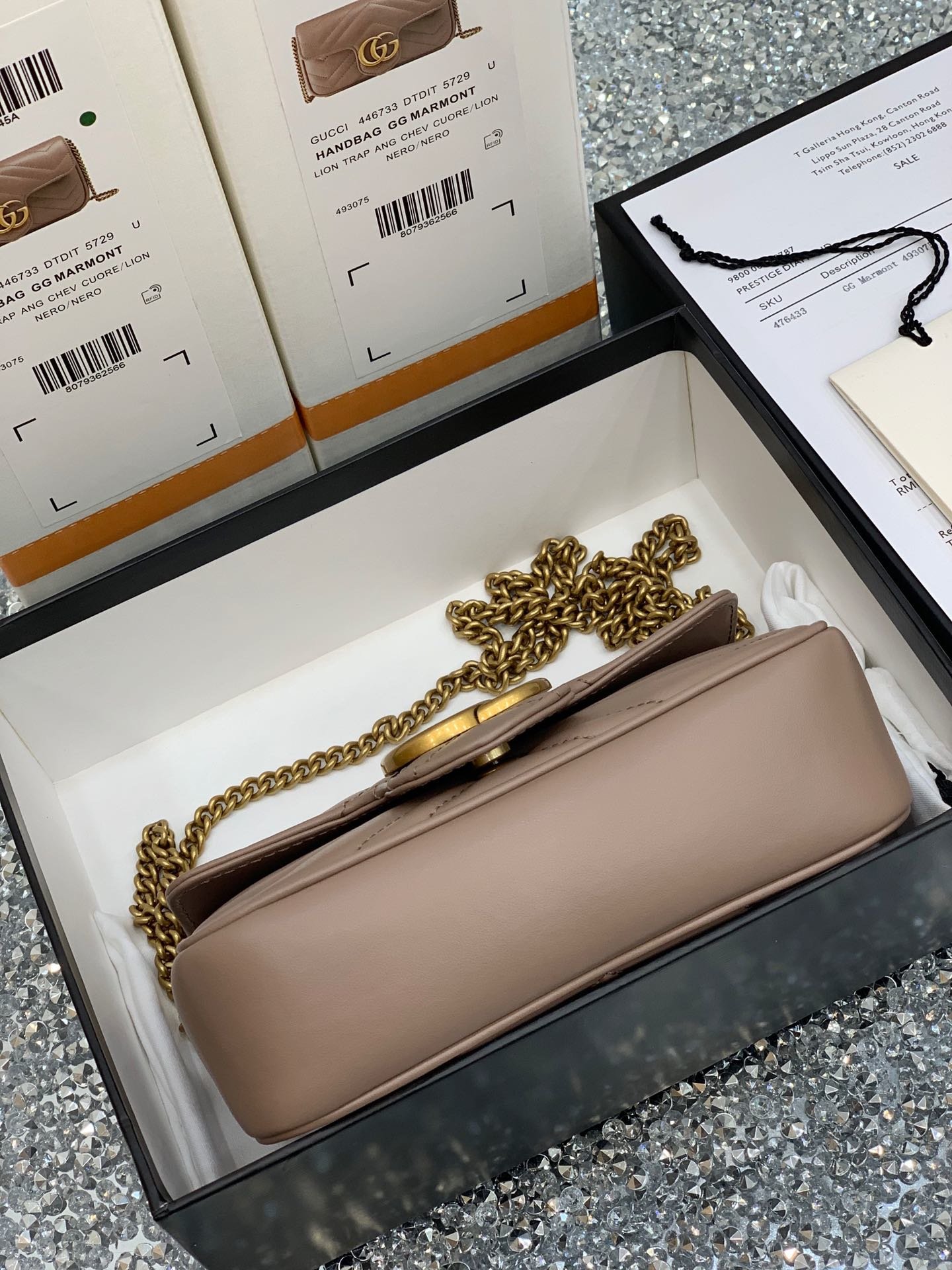 GUCCI Marmont Mini 476433 16.5*10*5cm