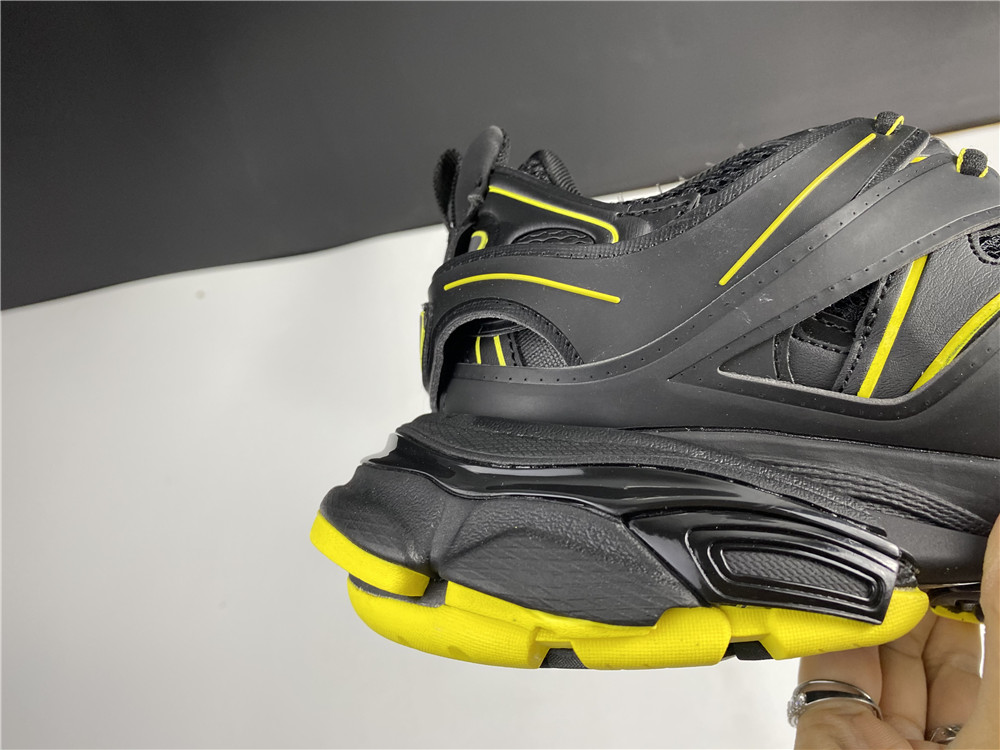 Balenciaga Track Sneaker Black Neon Yellow