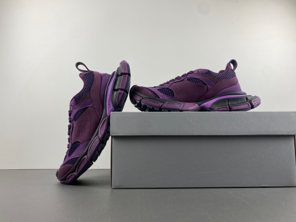 Balenciaga 3XL Sneakers Purple Suede