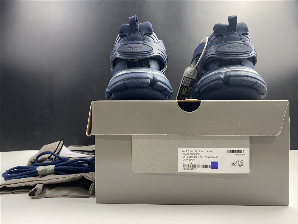 Balenciaga Track Sneaker 'Clear Sole ‑ Dark Grey' 647742W3BM21213 - 647742W3BM21213