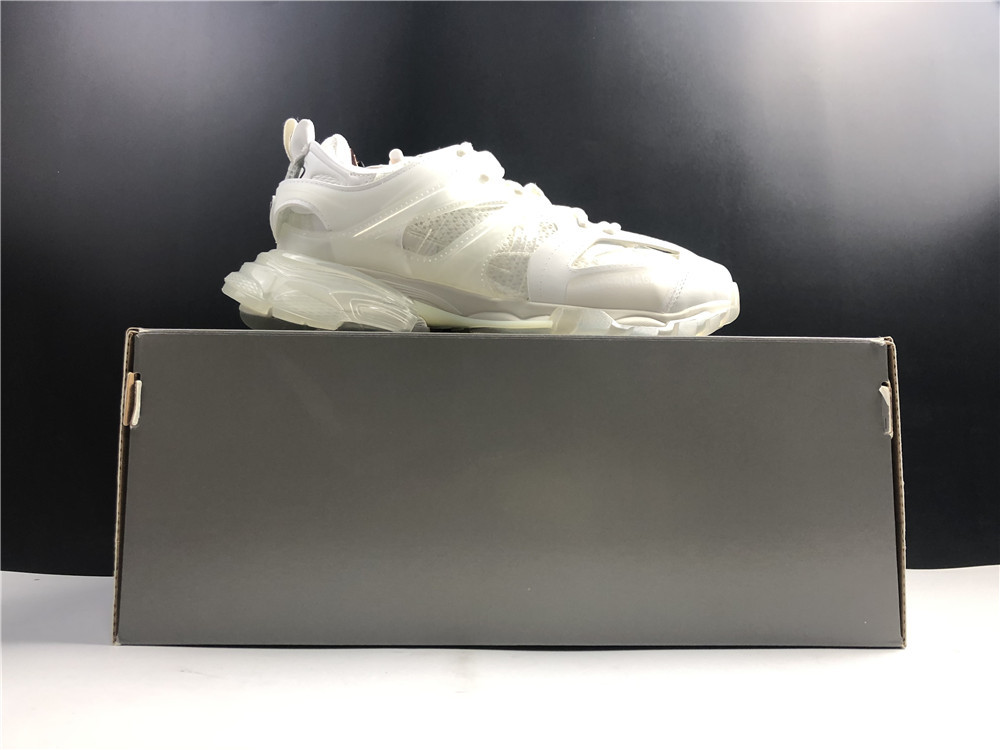 Balenciaga Track White Clear Sole Lowtop Sneaker 647742