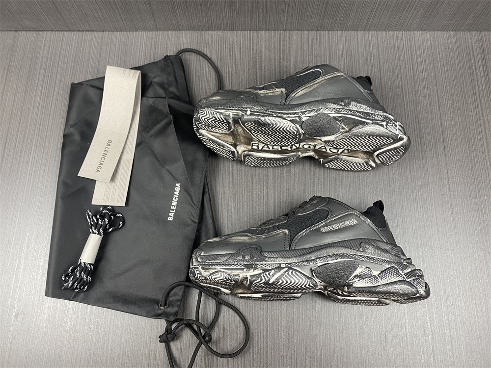 Balenciaga Triple S 'Faded Black' 536737-W3CN3-1000