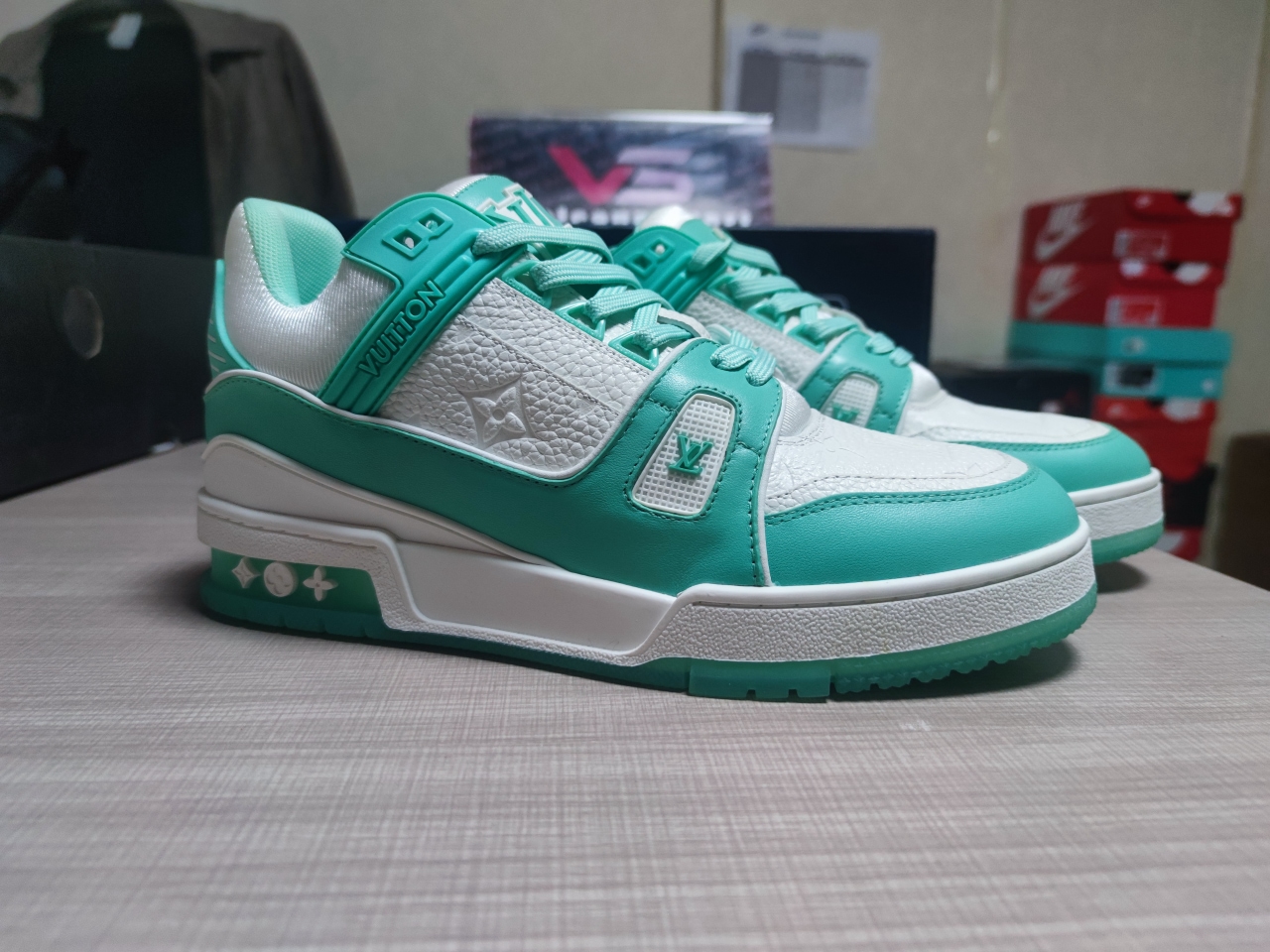 LV Trail Sneaker 380N Green