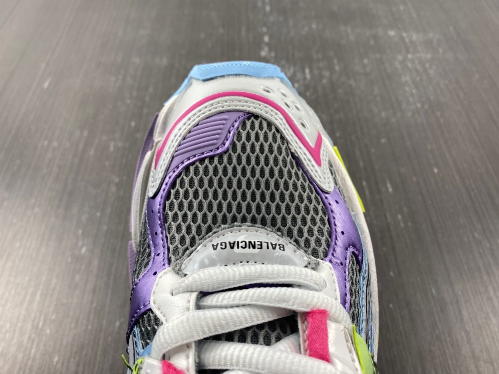 Balenciaga runner purple green