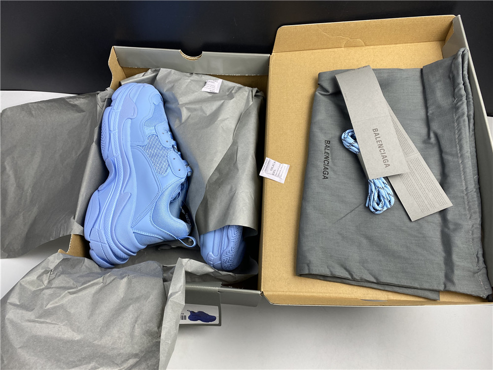 Balenciaga Triple S Light Blue