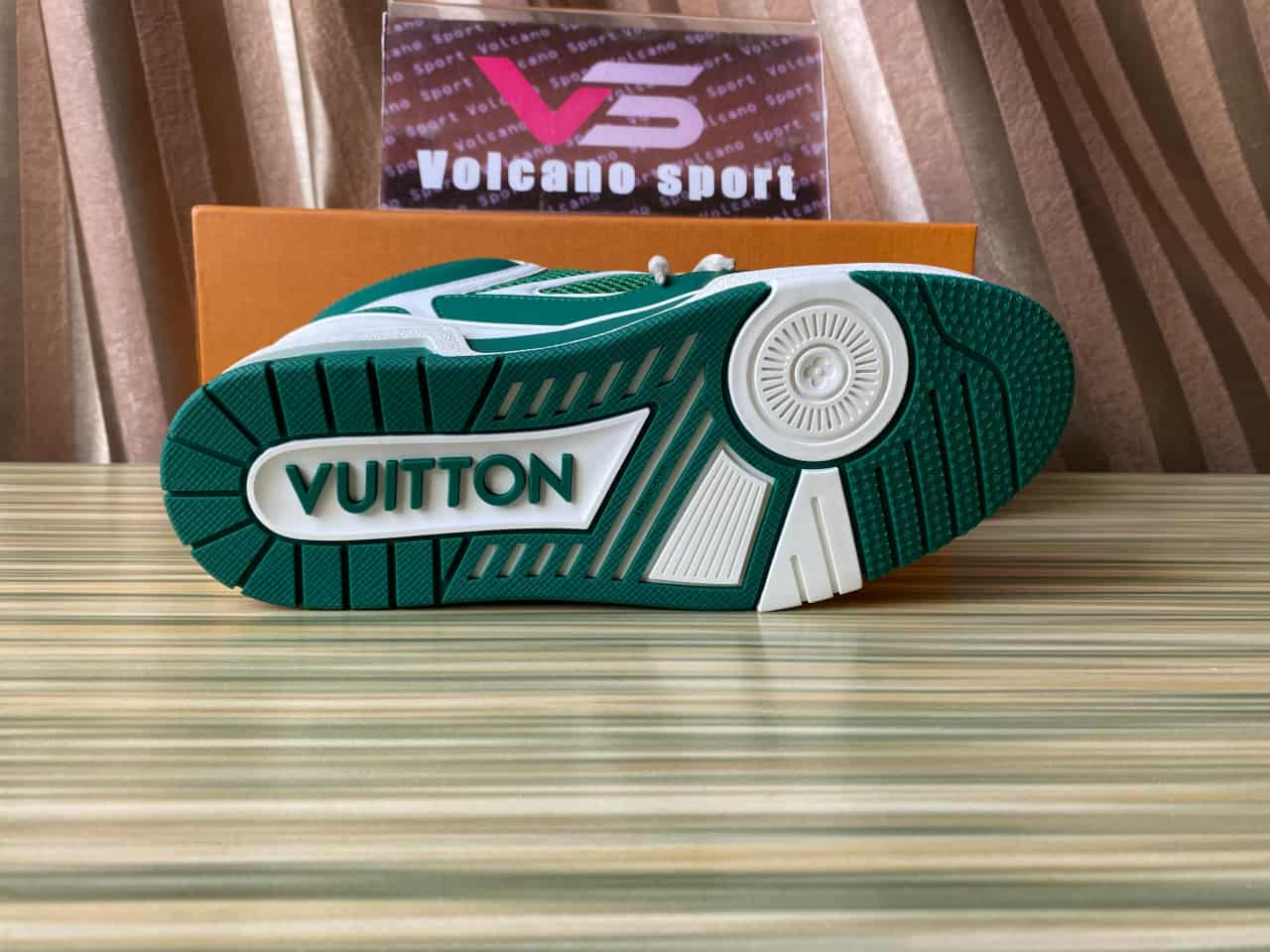 LV Skate Sneaker Green White