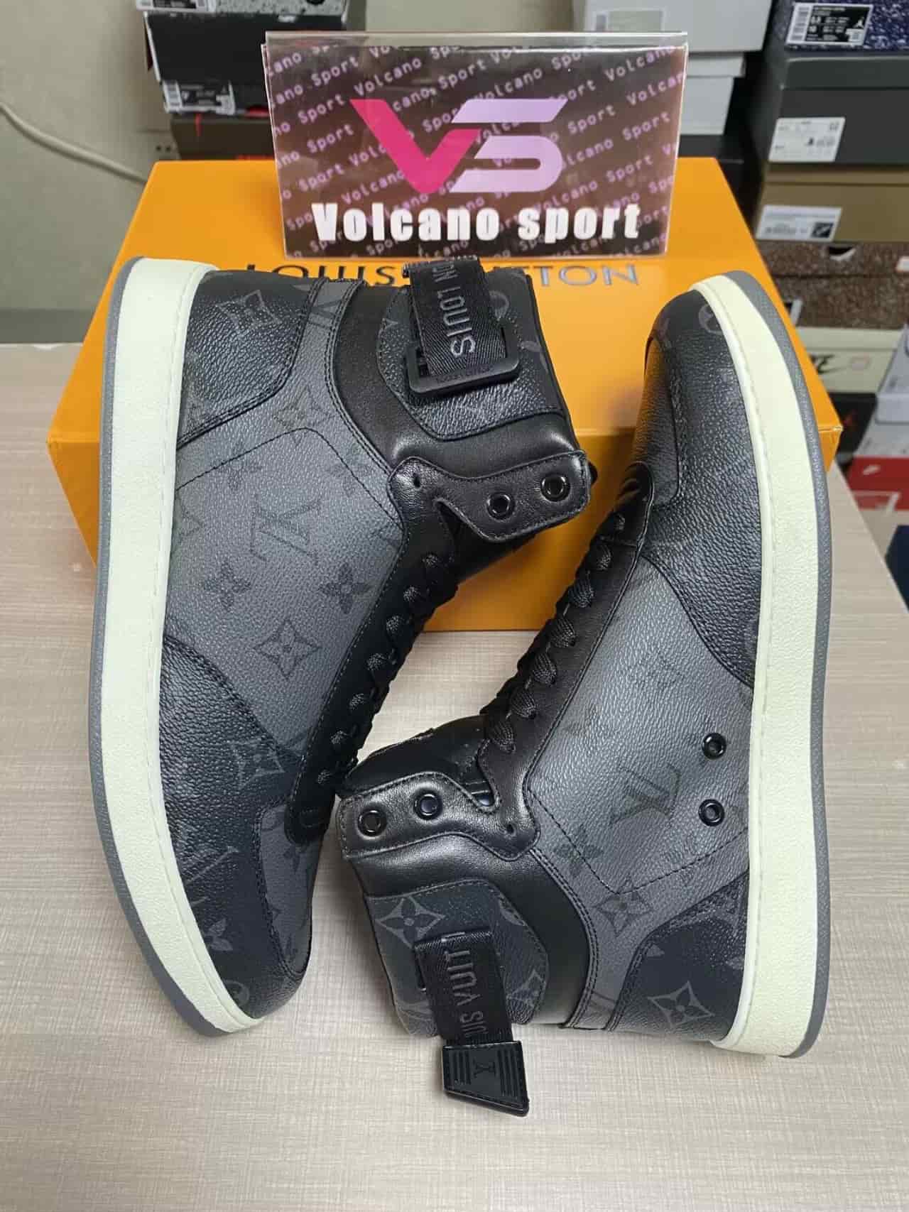 LV Rivoli Line High Cut Gray Black