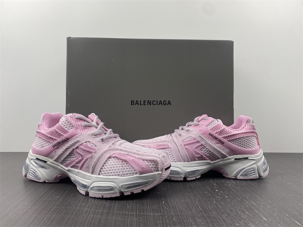 Balenciaga - Phantom low-top sneakers - women - Fabric/Rubber/Fabric - Pink