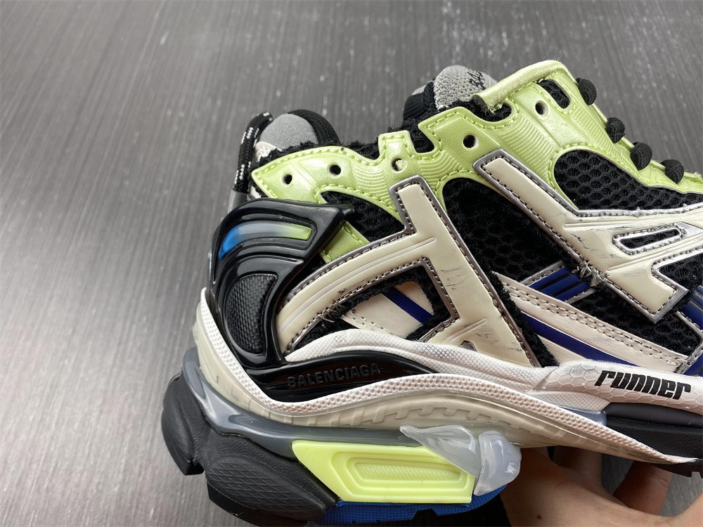 Balenciaga Wmns Runner Sneaker 'Grey Blue Green'
