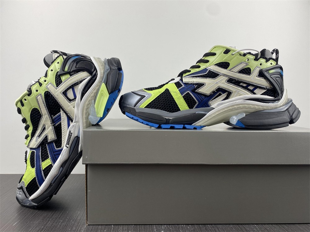 Balenciaga Wmns Runner Sneaker 'Grey Blue Green'