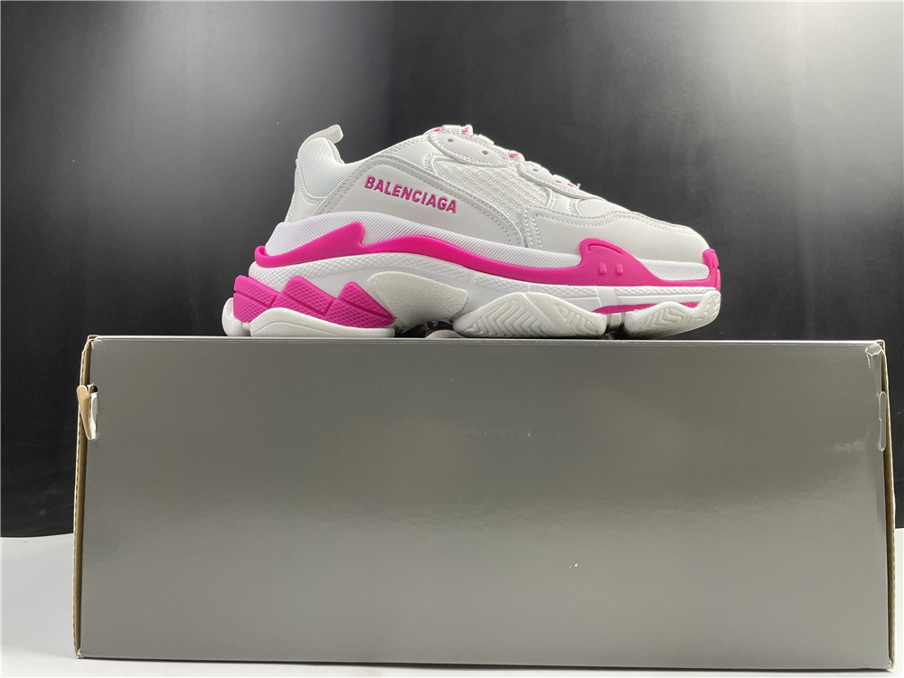 Balenciaga Triple S Pink And White
