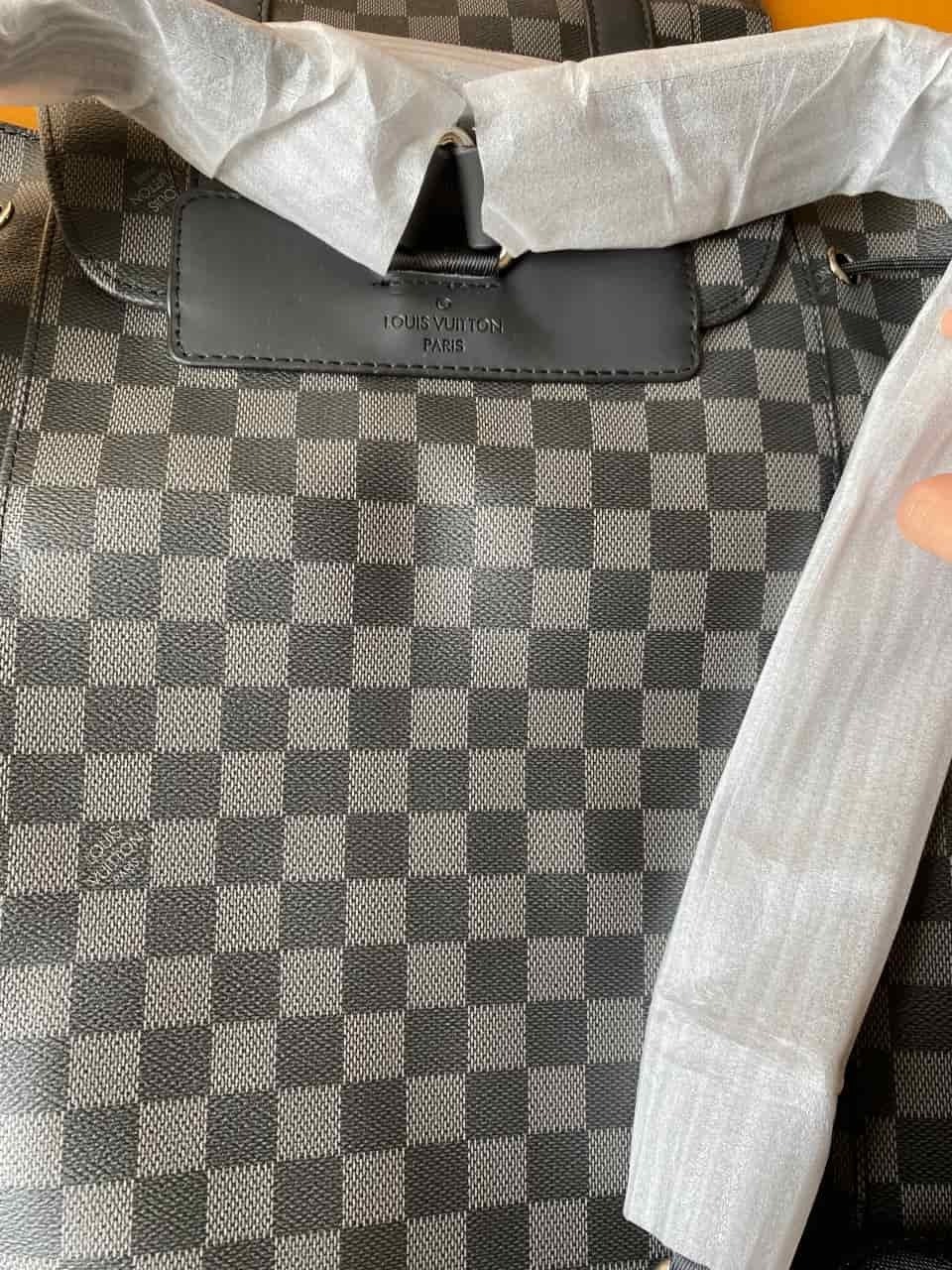 LV Christopher Damier Graphite PM Black