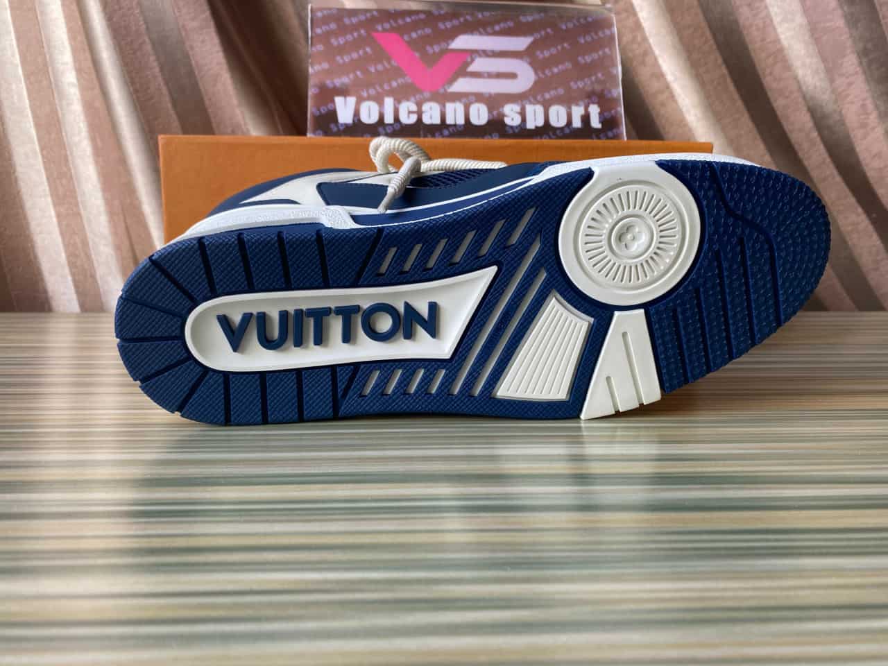 LV Skate Sneaker Marine White