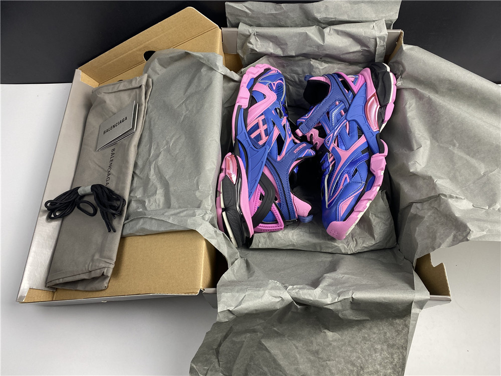 Balenciaga track 2.0 pink/blue