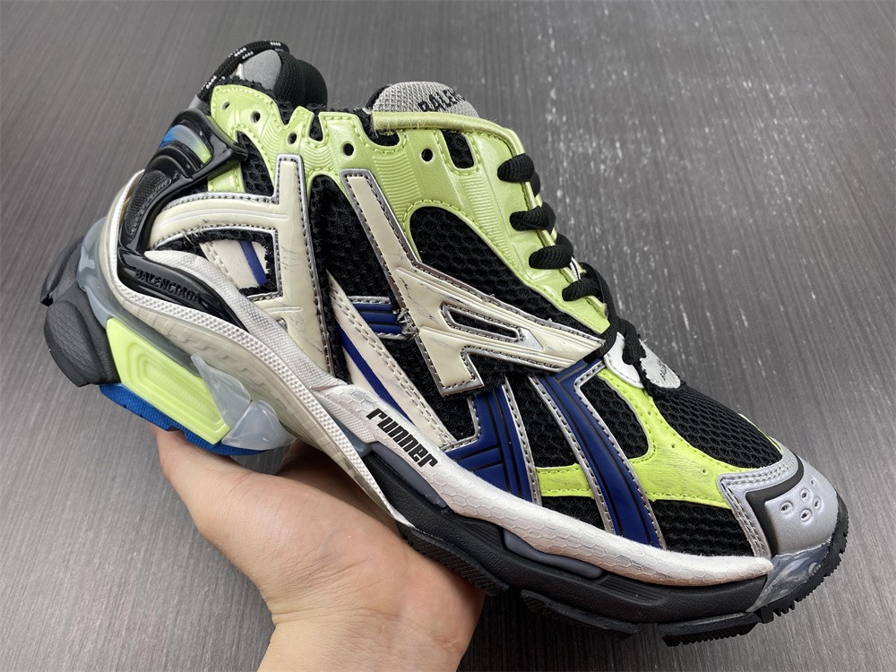 Balenciaga Wmns Runner Sneaker 'Grey Blue Green'