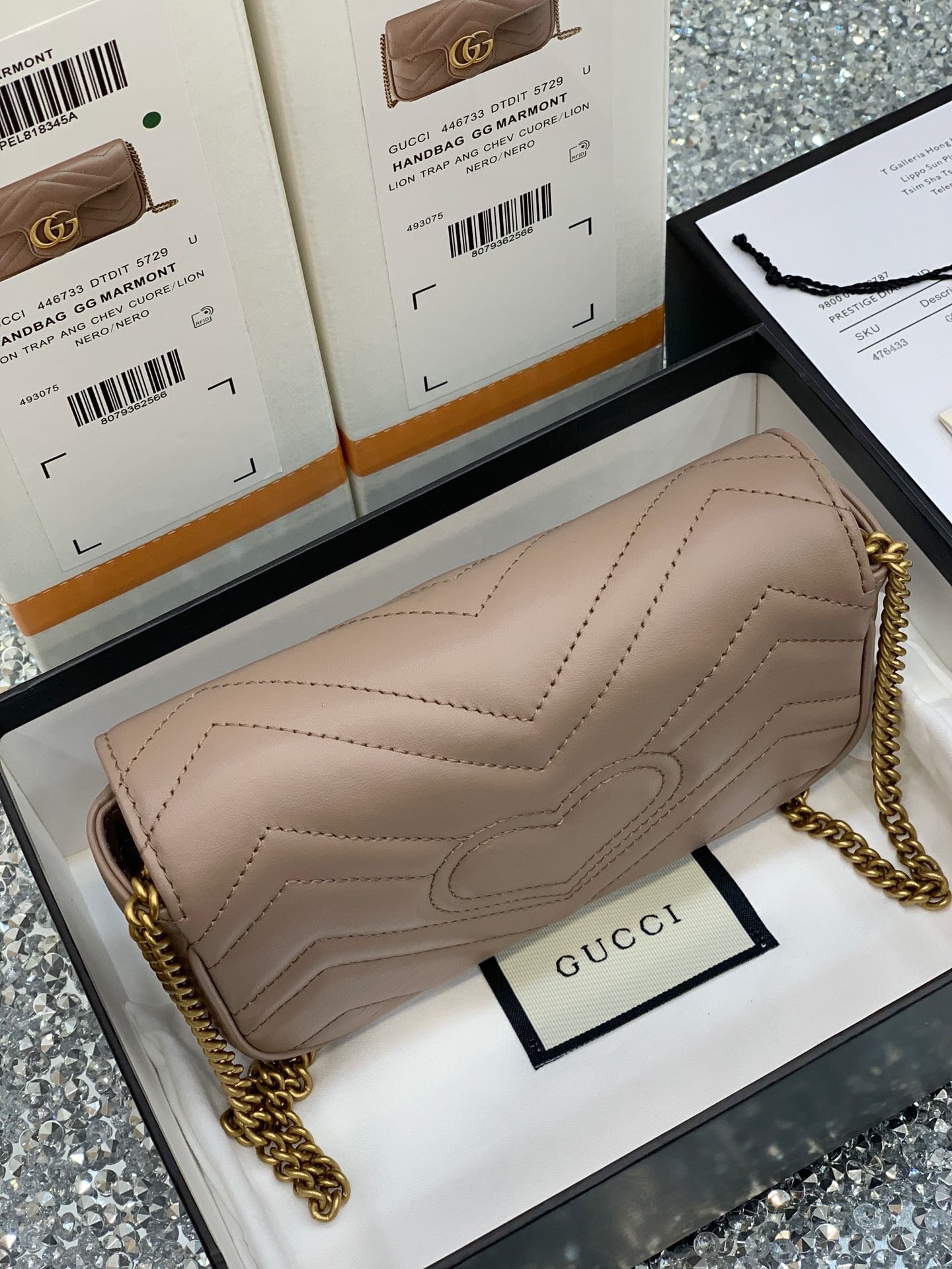 GUCCI Marmont Mini 476433 16.5*10*5cm