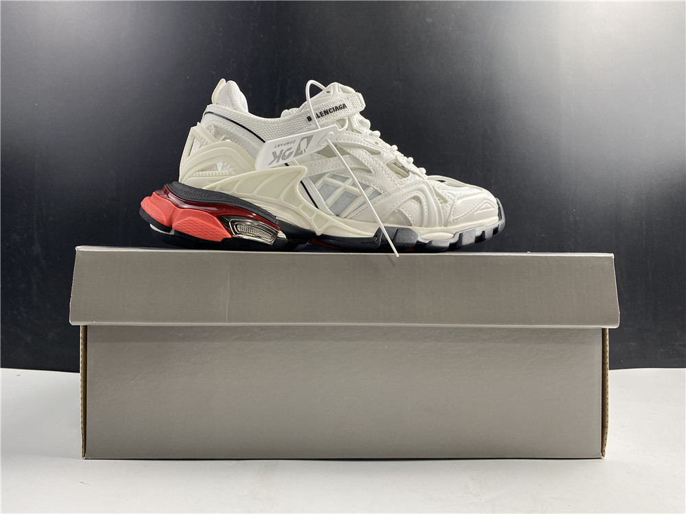 Balenciaga Track.2 Trainer 'White Red' 568614W2GN39610