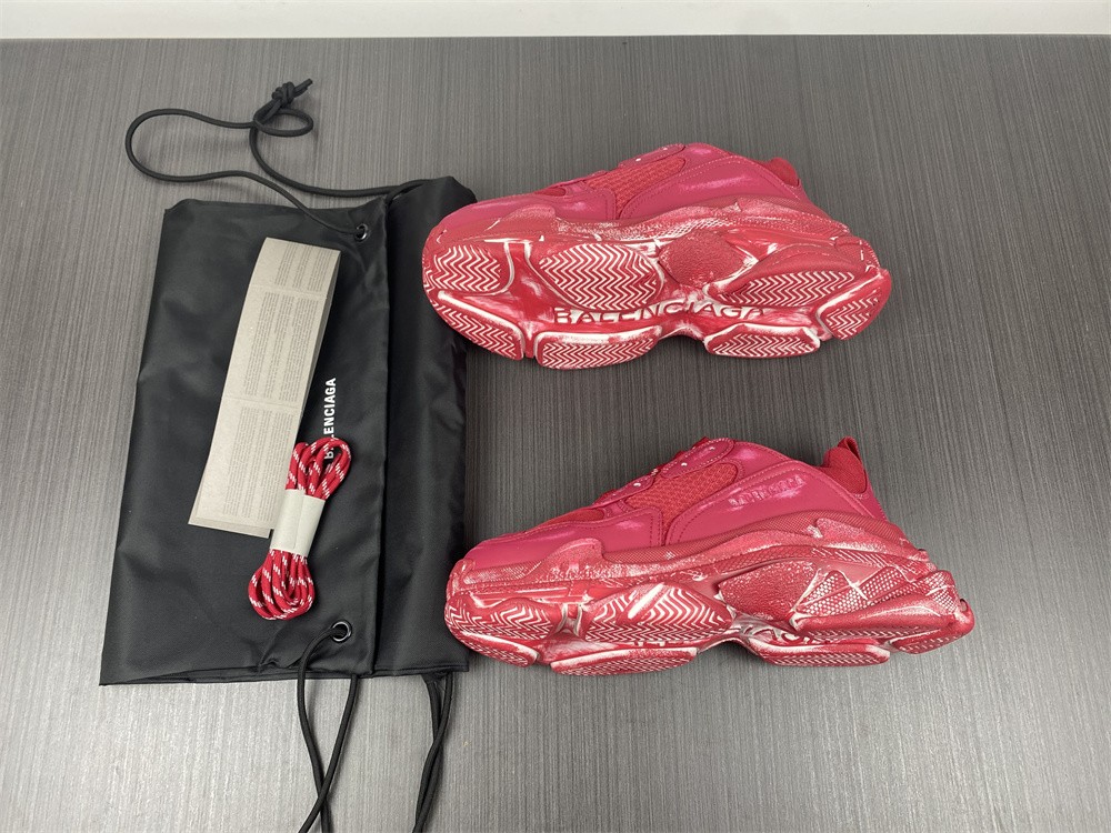 Balenciaga Triple S Sneaker 'Dark Red' 524039-W3CN3-6000 - 524039-W3CN3-6000