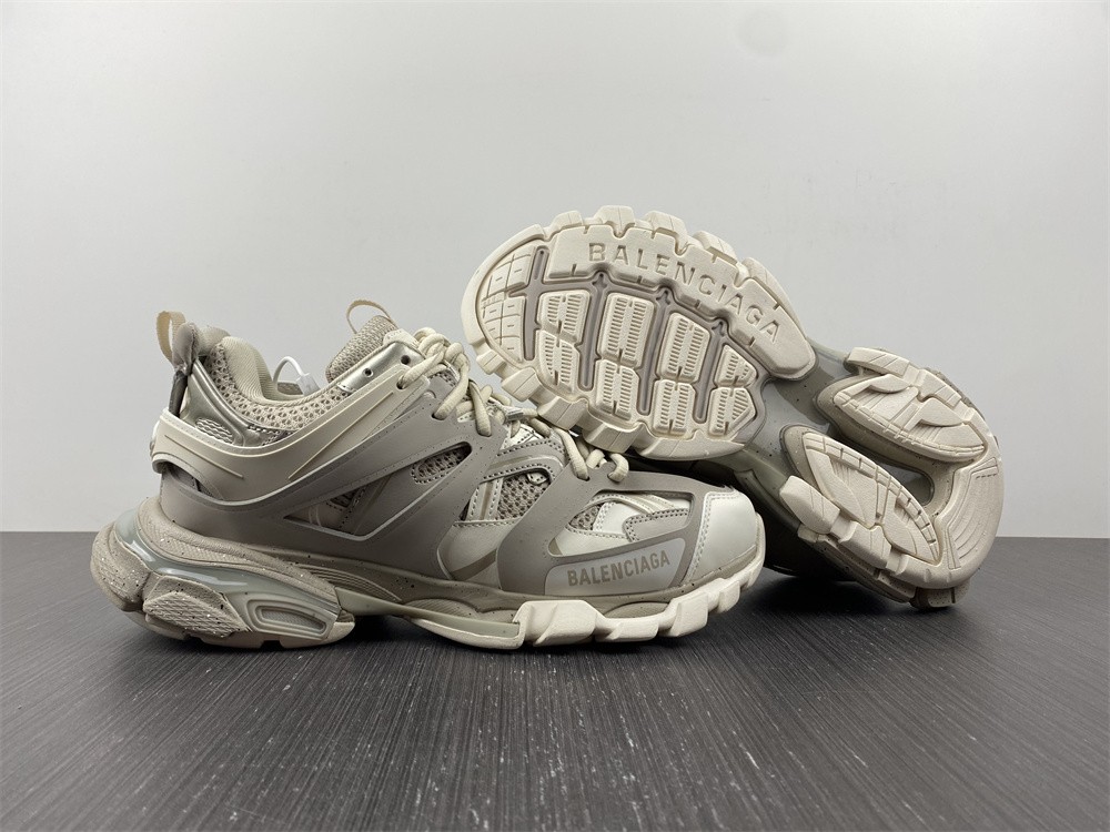 Balenciaga Track Women's Beige And Grey Sneakers