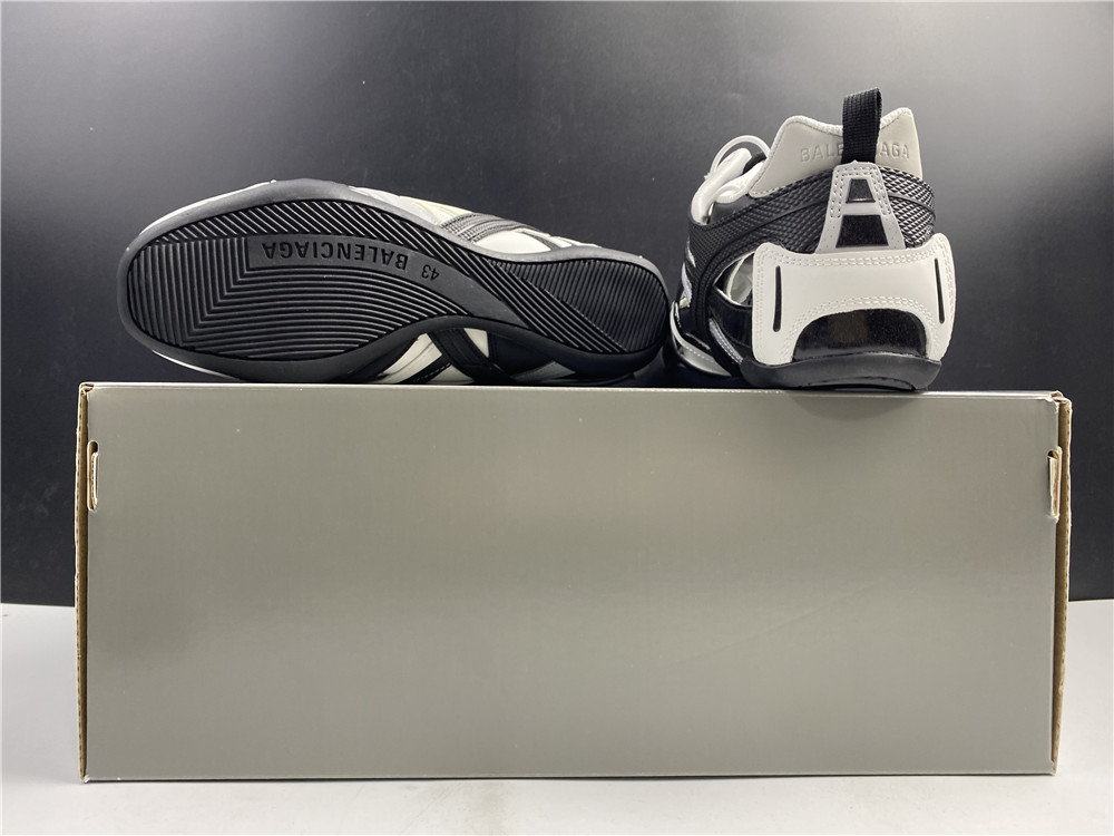 BALENCIAGA Women's Colorblock Drive Cutout Sneakers Shoes Grey Black