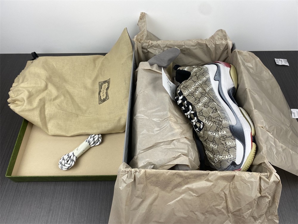 High Platform Sneakers Gucci X Balenciaga