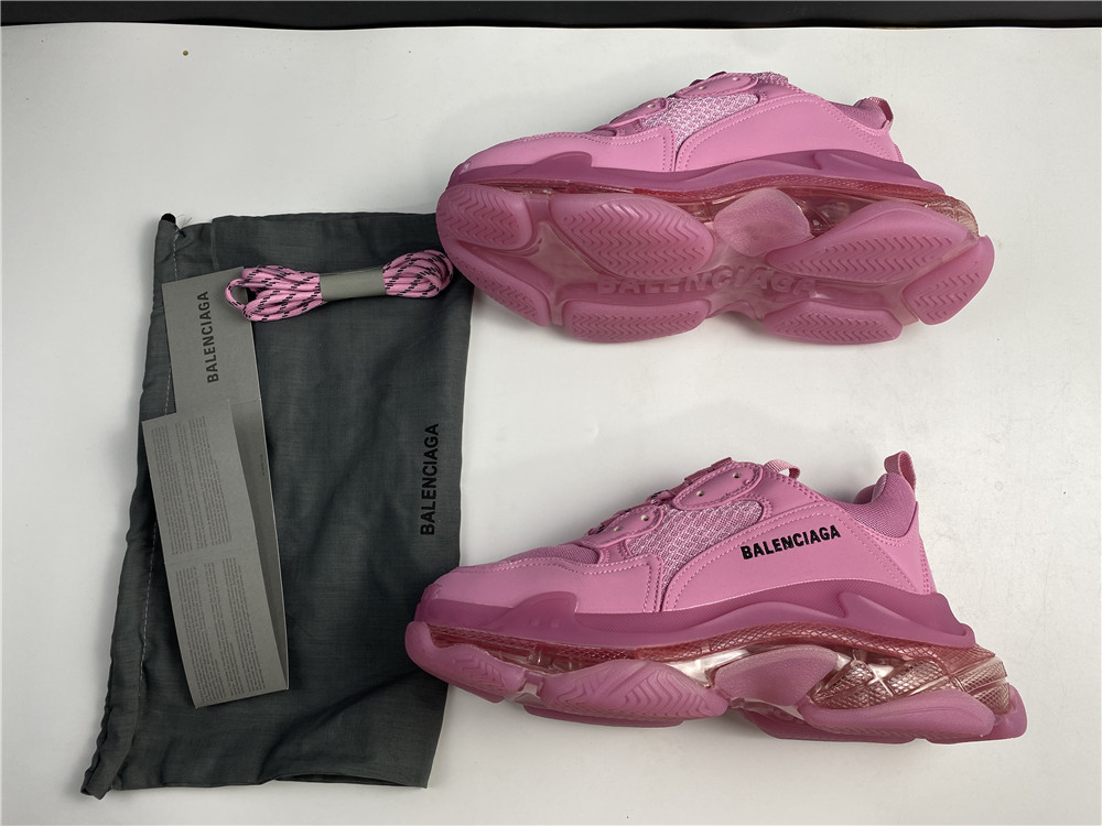 Balenciaga Triple S Clear Sole Pink (Women's)