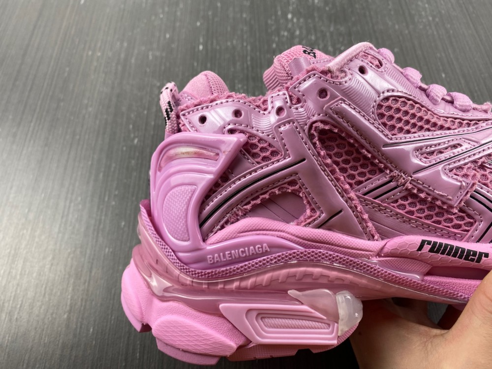 Balenciaga Women’s Runner Mesh & Nylon Low-Top Sneakers Pink