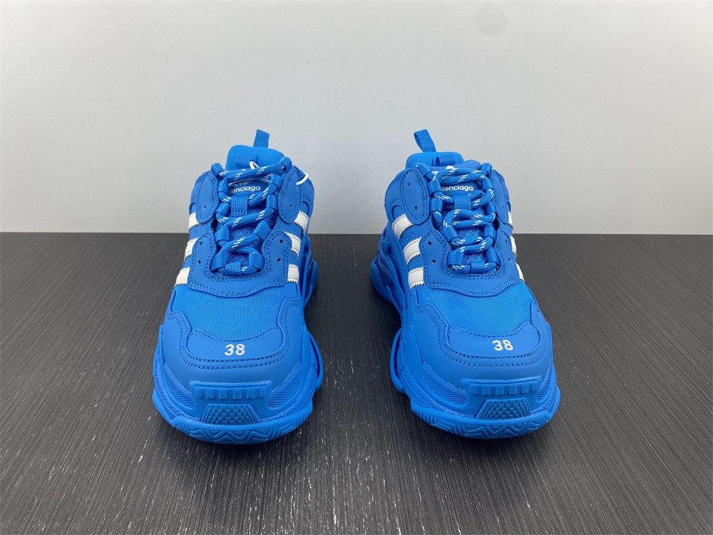 Balenciaga X Adidas Triple S Sneakers - Blue